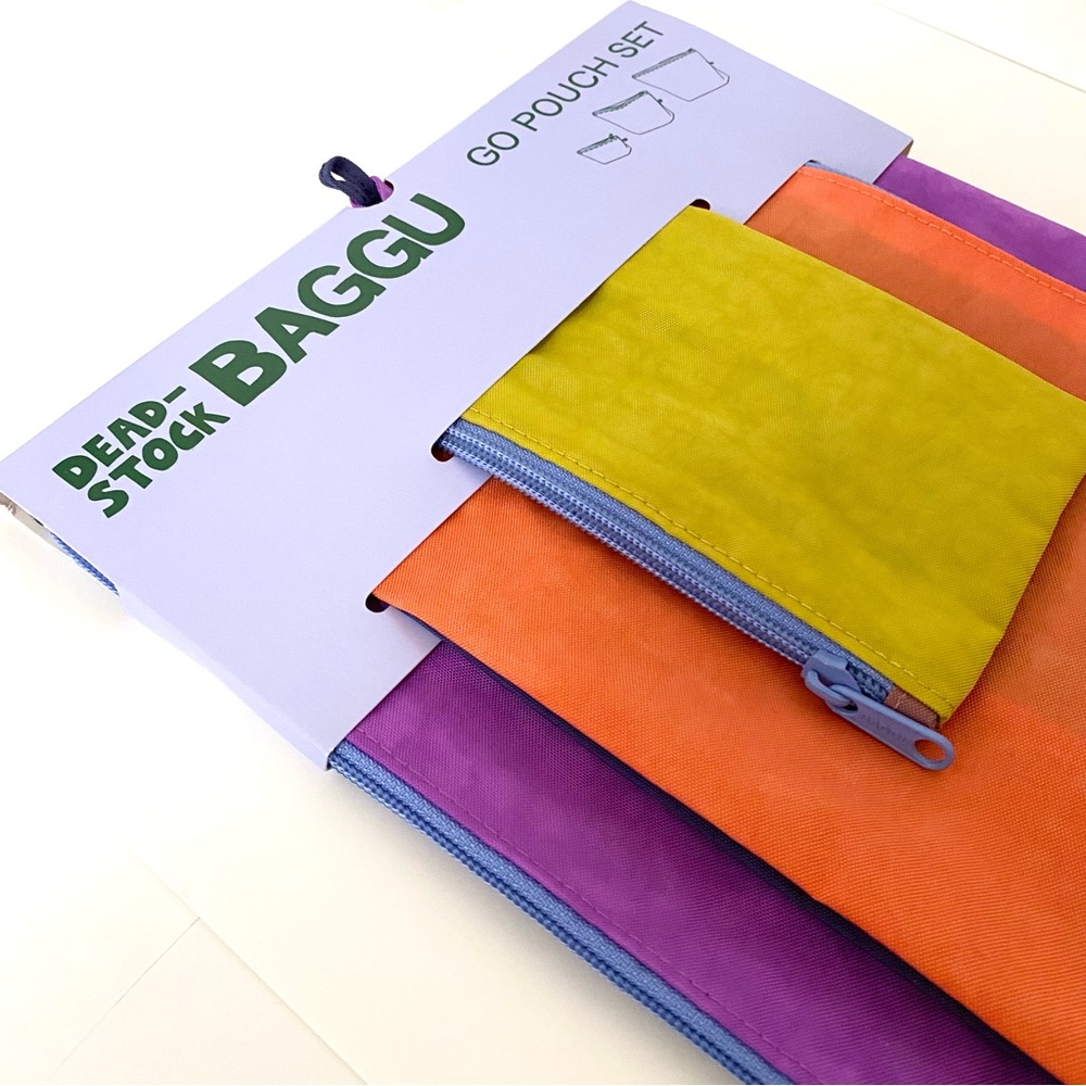 BAGGU • Deadstock Go Pouch Set in Thrift Store